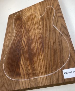 Body Swamp Ash, 3-pcs., Choco, Unique Piece #172